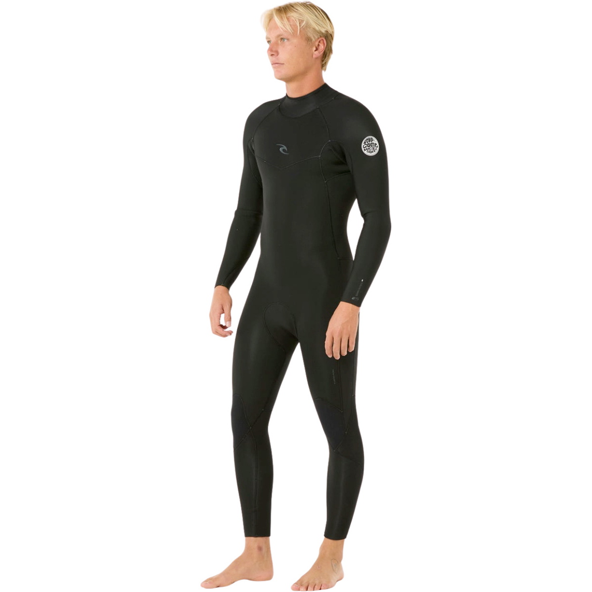 2026 Rip Curl Da Uomo Dawn Patrol 3/2mm Back Zip Muta 16UMFS - Black